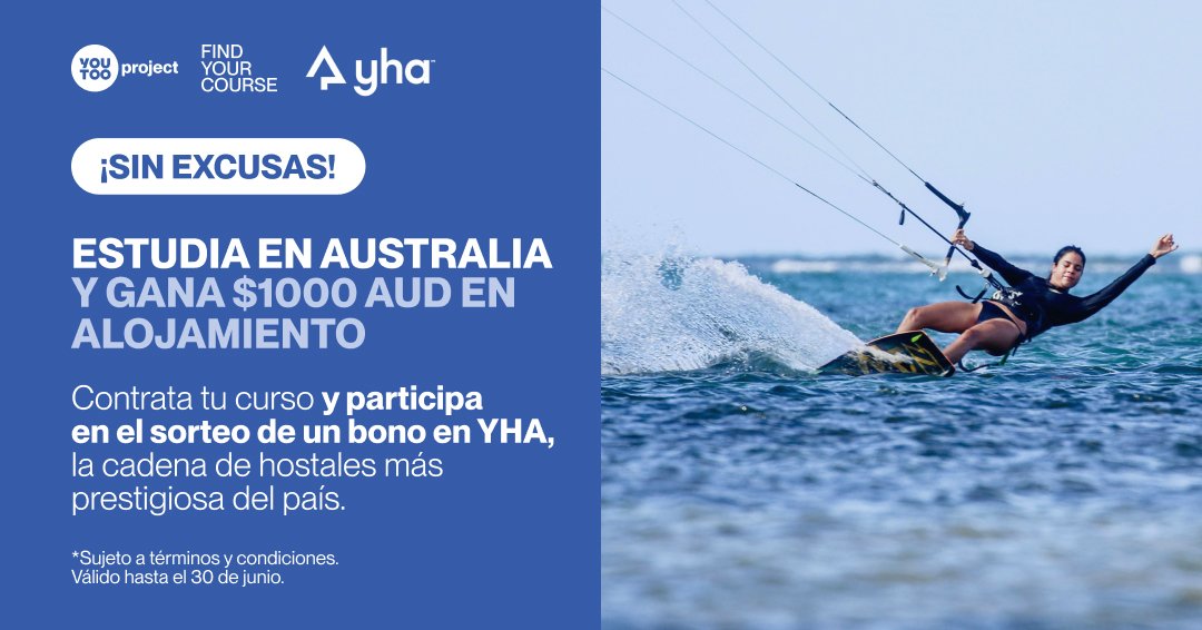 Estudia en Australia y gana alojamiento gratuito en YHA