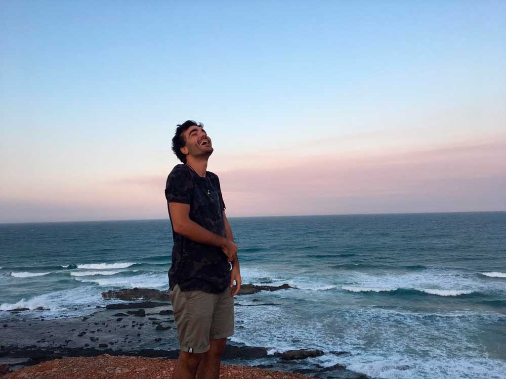 Jorge «si estás pensando en dar este pedazo de salto, hazlo, no te lo pienses»